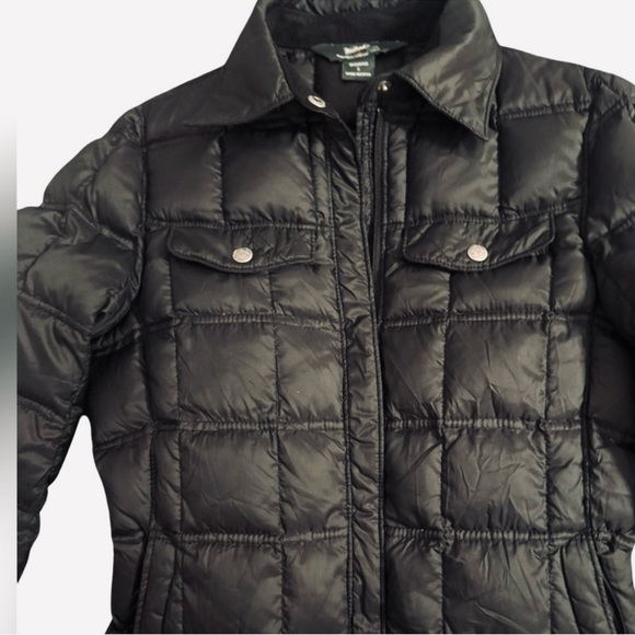 Woolrich Women’s Black Goose Down Puffer Jacket Size Small - Picture 4 of 5